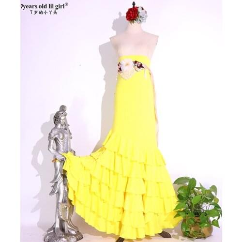 Flamenco 6 Layer Flounce Dress DTT43 Is a Popular Dance Wear Brand
