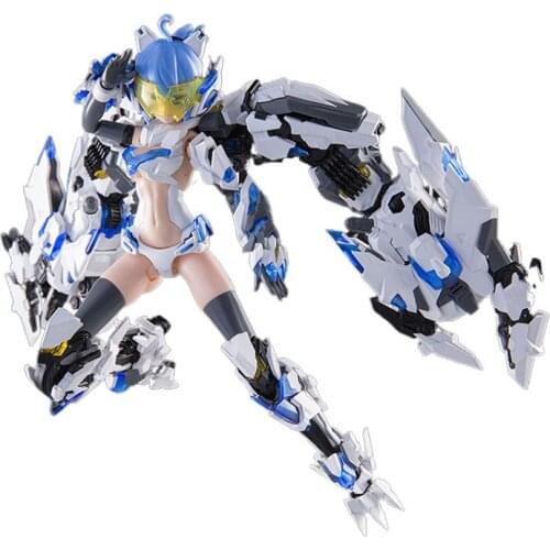 Anime White Tiger 1/12 Frame Arms A.T.K Girl Chinese Divine Beasts-Baihu 16cm By E-Model Assembly Action Figure Robot Gundam Toy