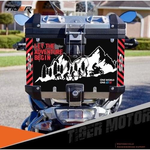 For BMW R1200GS R1250GS Adventure Aluminum Box Sticker Motorcycle Reflective Decal
