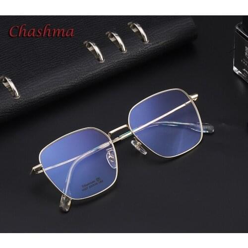 Square Pure Titanium Frame Women Sunglasses Frame Ultra Light Optical Spectacles for Men Eyeglasses Prescription Frame