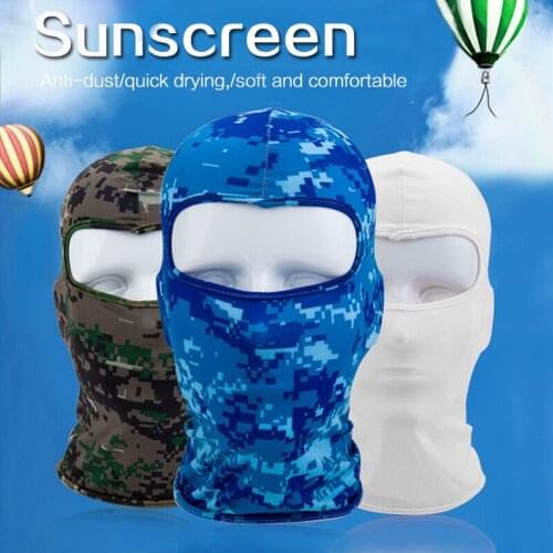 Face Head Masked Men And Women Stretch Windproof Motorcycle Cycling Warm Face Protection Summer Face Gini Protection Masked Hat
