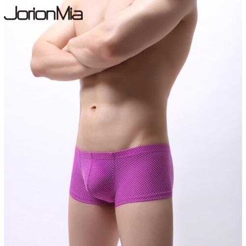 Unique Design Breathable Boxer Trunk Men Soft Underwear Sexy Underpants cueca masculina homme marca boxer calzoncillos B701