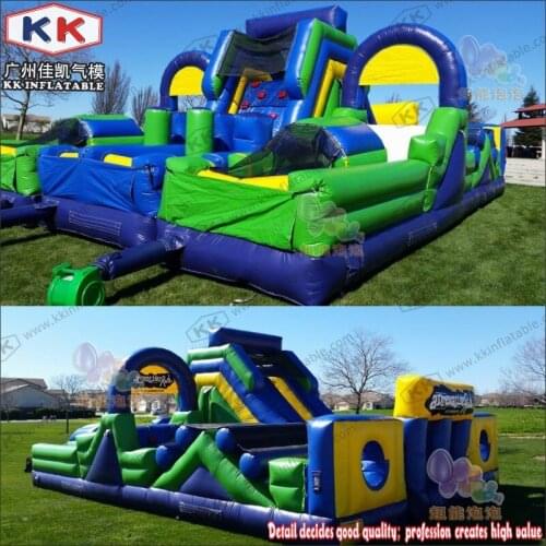 Inflatable Adrenaline Force Inflatable Extreme Force Colourful Inflatable Obstacle Course