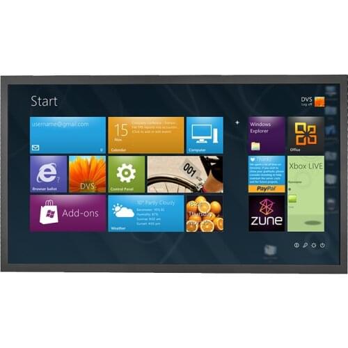 New Product ! 21.5 Inch 16:9 Metal Case Lcd Monitor with HDMI/USB/VGA/BNC/AV Interface