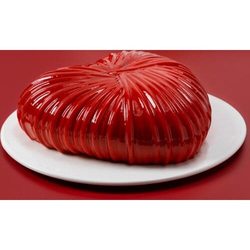 Meibum Party Dessert Silicone Cake Mold Valentines Day Heart French Mousse Baking Mould Pastry Decorating Tool Kitchen Bakeware