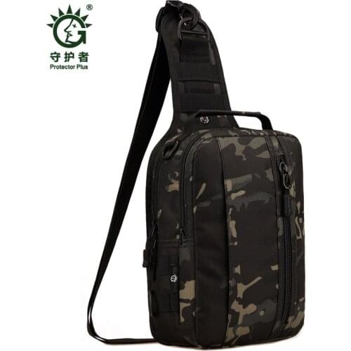 Tactics Chest Bag Hike Camp Equipment Outdoors Nylon Wading Chest Pack Cross body Sling Single Messenger Shoulder Bag Men Unisex