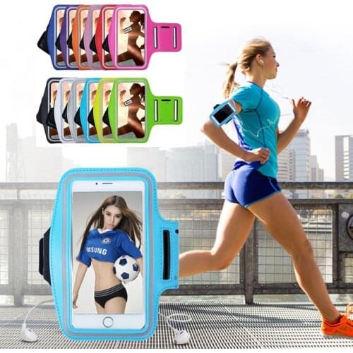 Universal 6.1 inch Sport Waterproof Armband For iPhone 11 12 Pro 6s 7 8 Plus XS XR SE2 Phone Case Outdoor Running Sport Armbands