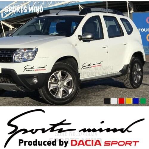 Vinyl Car Styling For Dacia Dokker Duster Sandero Lodgy Logan MCV 4X4 Stepway Exterior Accessories Car Stickers Decal