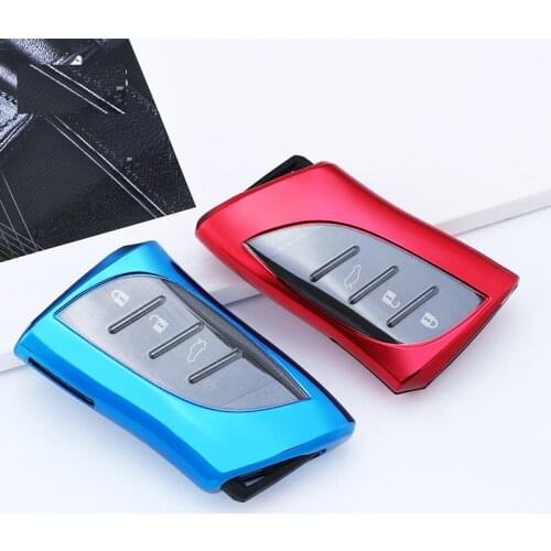 Hight quality Soft TPU Car Key Cover Case Shell Bag Protective For Lexus 2018 ES300h ES350 ES200 ES260 LS350 LS500h Fob Key