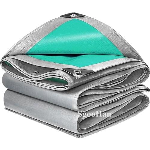 0.32mm Truck Canopys PE Rainproof Cloth Garden Tarpaulin Outdoor Awning Sun Shading Cloth Camping Ground Sheet Waterproof Cloth