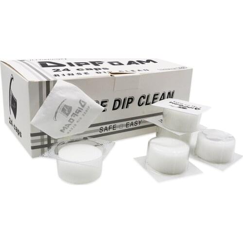 24pcs microblading Disposable Tattoo Dip Foam for Tattoo Needle Dip Foam Cleaning Cup Clean Dip Tattoo Supplies accessories