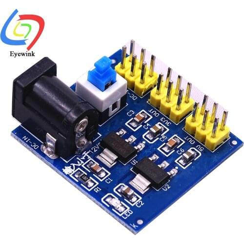 3.3V 5V 12V Multi Output Voltage Conversion DC-DC 12V to 3.3V 5V 12V Power Module