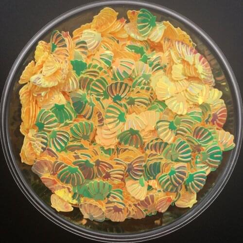 30g/100g 6*8mm Small Nice Lovely Shell Sequins Paillettes Sewing,Wedding Craft,Women Kids DIY Garment Accessory Golden Yellow