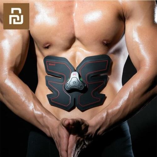 Wireless Muscle Stimulator Trainer Smart Fitness Abdominal Electric Stickers move it Gym Equipment Slimming Machine
