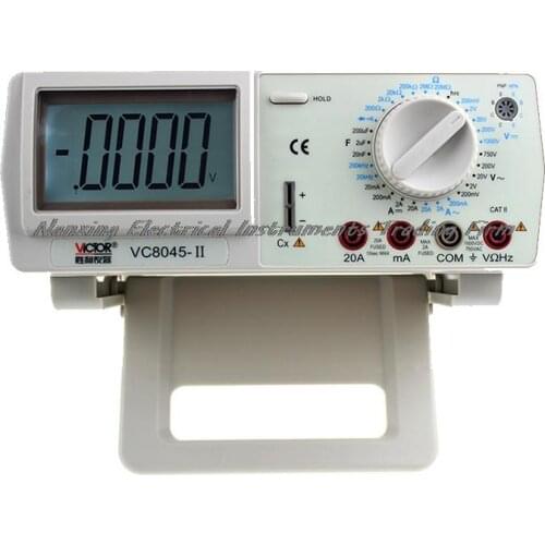 Fast arrival VICTOR VC8045-II Bench Top 4 1/2 True RMS DCV/ACV/DCA/ACA DKTD0122 precision desktop multimeter