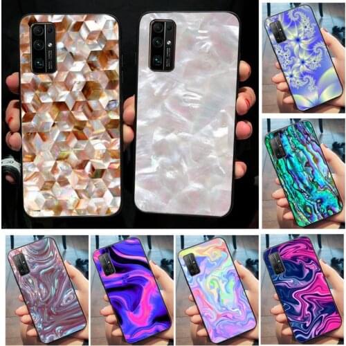 Mother-of-pearl background Phone Case For Huawei Honor 10 20 lite view20 7C 5.7inch 8 5 7A 10 20i PLAY V30 PRO 8C