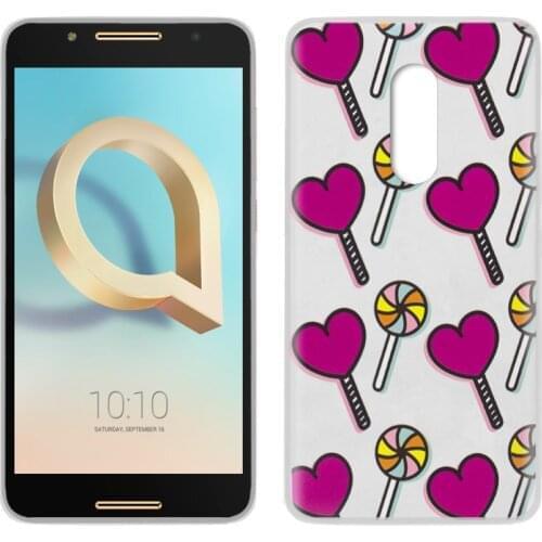 Case Alcatel A7 Drawings Lollipops