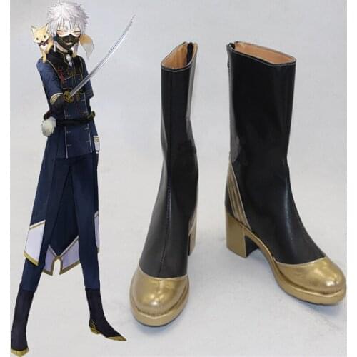 Game Touken Ranbu Online Cosplay Shoes Nakigitsune Cosplay Shoes Boots Halloween Party Cosplay Costumes Daily Leisure Shoes