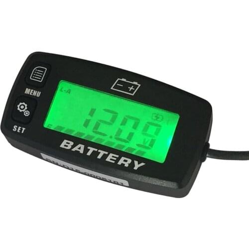 RL-BI008 Battery Gauge battery GEL LiFeO4 AGM VOLT meter battery indicator FOR Auto Motorcycle ATV Tractor Trolling Motor