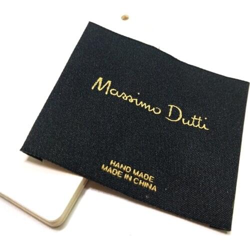 Manufacturers customize clothing, cloth, label, woven label, clothing, water mark, brand label, custom made