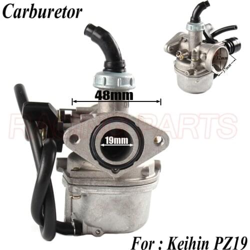 Motorcycle Hand Choke PZ19 19mm Carb Carburetor For 70cc 90cc 110cc Pit Dirt Bike Quad Enduro Off road Go Kart ATV