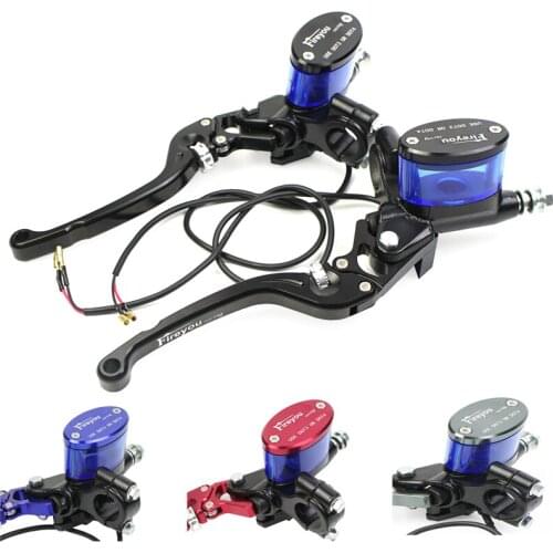 Motorcycle Clutch Brake Pump set kit Motobike hydraulic lever handle 14 piston master cylinder for yamaha kawasaki suzuki honda