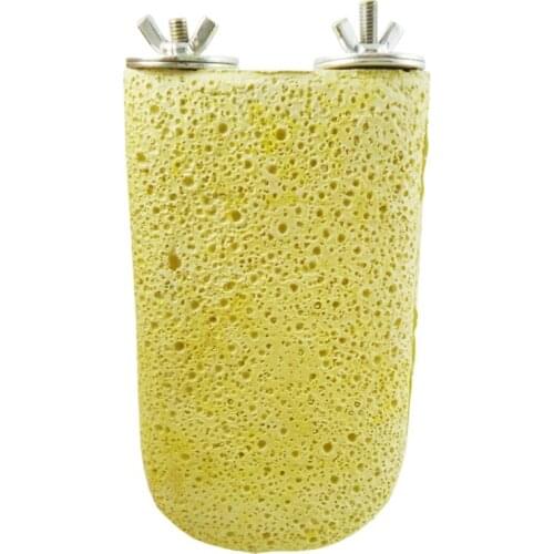 Lava Ledge Birds Rats Chinchillas Teeth Grinding Lava Block for Rabbits Hamsters and Parrots Mineral Block-ABUX