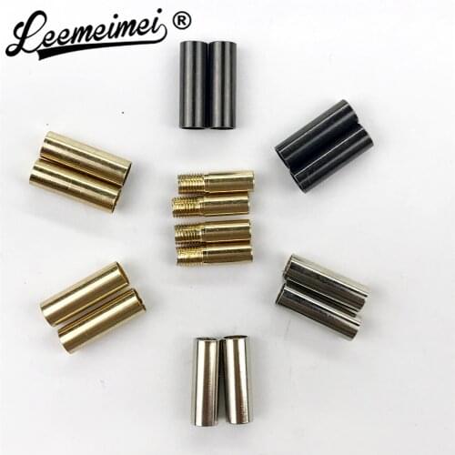 LEEMEIMEI 4PCS Metal Aglets For YEEZY Shoe Laces Tips DIY Replacement Screw On No Glue (LMMY03)