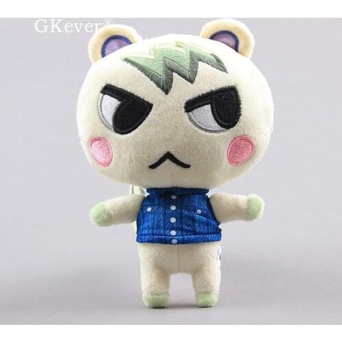 NEW Marshal Cat Plush Toy Squirrel Stuffed Animal Crossing Soft Dolls 20 cm Kids Gift
