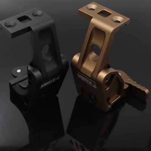 NEW G33 Aimpoint Magnifier Mag Mount with Rollover Bracket Metal UN Heightening Base CNC Aluminum Heightening Bracket