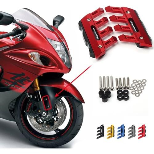 Motorcycle Front Fender Side Protection Guard Mudguard Sliders For Suzuki HAYABUSA GSX1300R GSX 1300R Accessories universal