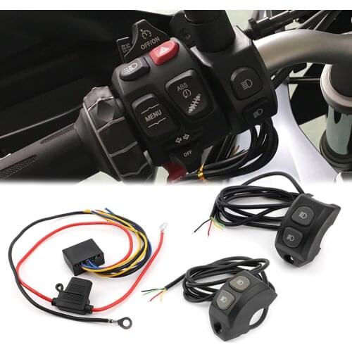 Motorcycle Fog Light Switch Control Smart Relay Harness Set For BMW R1200GS R1200GS LC R1250GS F850GS F750GS ADV Adventure