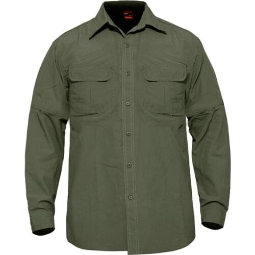 Spring Autumn Men Quick Dry Shirts Camping Hiking Outdoor Male Shirt Military Tactical Breathable Shirts Plus Size 5XL