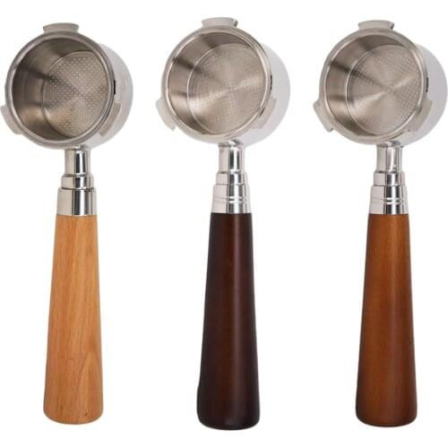 51/54/58mm Breville Delonghi Bottomless Portafilter Intelligent Dosing Ring Brewing Bowl Filter Baskets Espresso Barista Tools