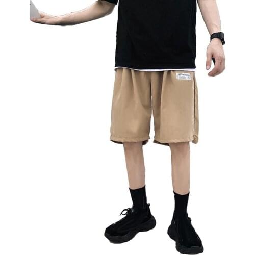 Oversized Men Casual Shorts Fashion Loose Breathable Soft Fifth Pants Summer Board Beach Sports Running Shorts шорты мужские2021