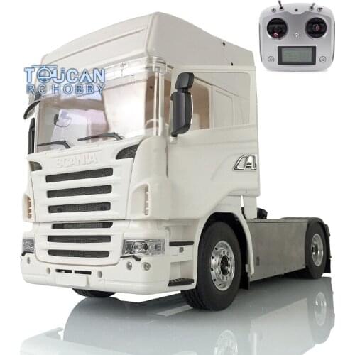 1/14 Hercules Sca Cabin LESU Metal 4*4 Chassis W/ Radio ESC RC Tractor Truck THZH0585-SMT3