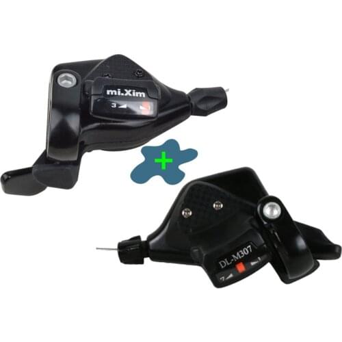 Mi.Xim 7 Speed Mountain Bike Bicycle 21 Speed Shifter Derailleur Lever Gear Shifter Derailleur Parts for Shimano Microshift