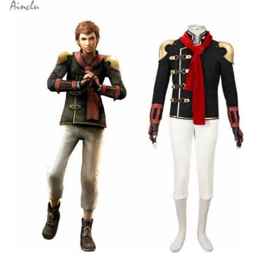 Ainclu Free Shipping New Final Fantasy Type-0 Suzaku Peristylium Class Zero NO.8 Eight Cosplay Brand Costumes