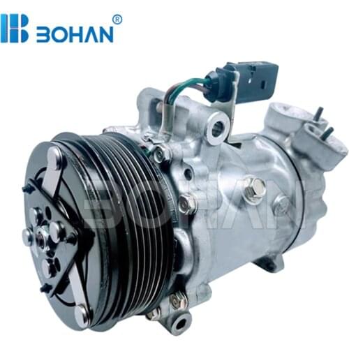SD6V12 car air compressor for Audi/VW 6RF820803A 6RF820803C 6R0820803B 5U0820803F 0282909253 0053612353 0281009253 BH-AD031-3