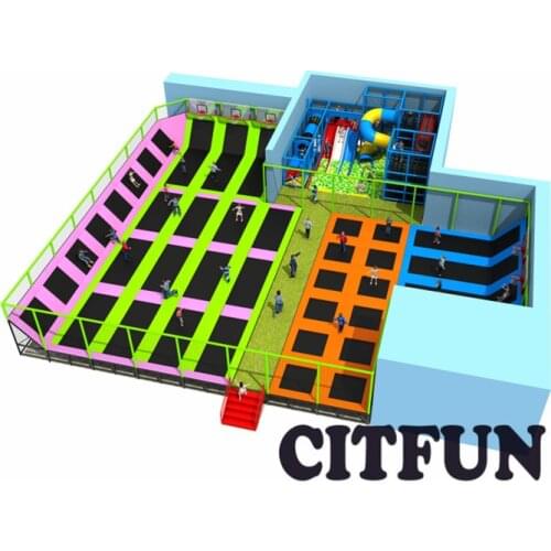 24*22m factory price trampoline park with indoor playground for sale CIT-TP221b