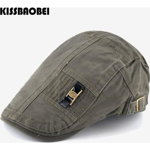 Beret Hat Solid Casual Adjustable Visors Caps Men Women Cotton High Quality Hats For Boys Girls Fashion Handsome Beautiful Bone
