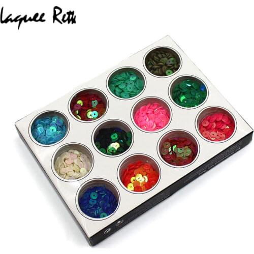 Brand Star Nail Art Shiny Glitter Powder Flakes Sheets Tips Mix Color Decoration DIY Hollow Sequins Wholesale nails dip powder