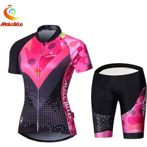 Mieyco Women Cycling Jersey Roupe Ciclismo Feminina Short Sleeve Pro Team MTB Bicycle Suits Summer Breathable Quick Dry Racing