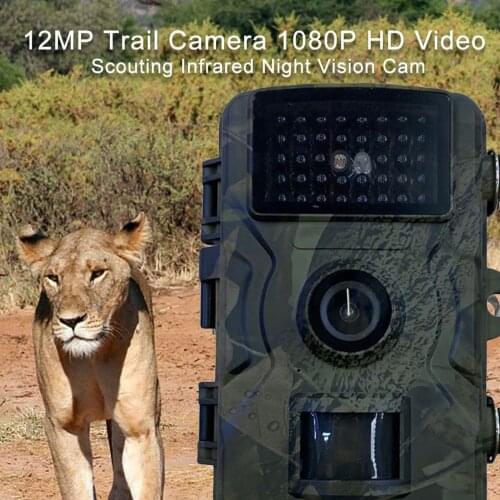 Outdoor Hunting Camera Night Vision Camera Infrared Camera Waterproof Securitys Tree Huntings Camera with 8G/16G/32G TF Card