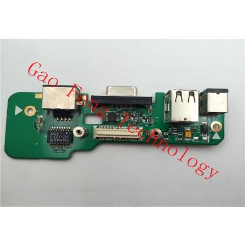 Original For DELL For Inspiron 1545 DR1 Charger Board 4AQ03 Power Jack VGA USB Board 48.4AQ03.021 08530-2