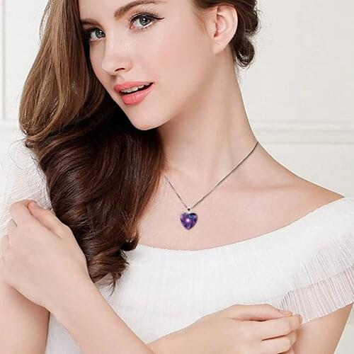 Mysterious Butterfly Heart Shaped Necklace Women’s Necklace Pendant Heart Design Gift Best Jewelry Necklace Beautiful Pendant