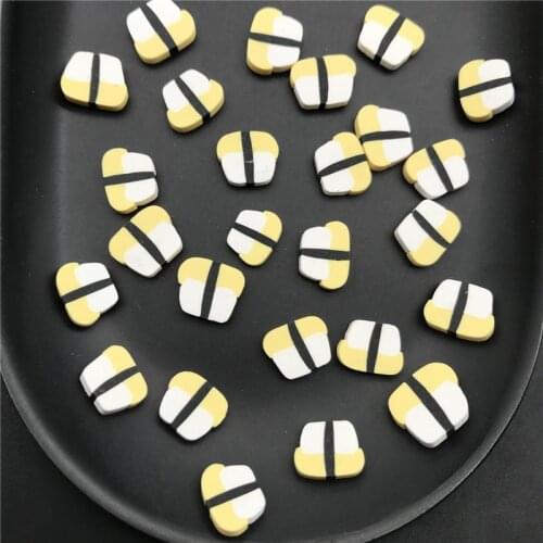 60g Sushi Polymer Clay Slices Sprinkles for Kids Diy,Craft/Nail Art/Scrapbook Decoration,Filler Polymer Clay Embellishment