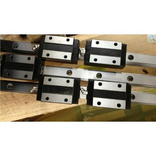 China Made 2pcs HGR20 L1000mm rail+4pcs HGH20CA narrow block bearings