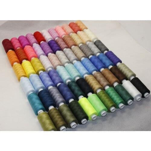 Sewing Machine Polyester Threads/Hand Sewing Thread,40S/2,90 Different Colours(Spools) /Lot,About 400 Yards/Spool,High Quality