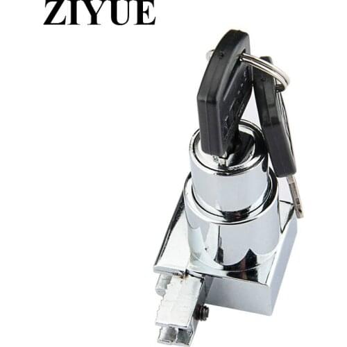 Free Shipping H type Slide Sliding Glass Display Glass Cabinet Door Lock